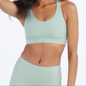 Summersalt The Midi Sports Bra in Sage